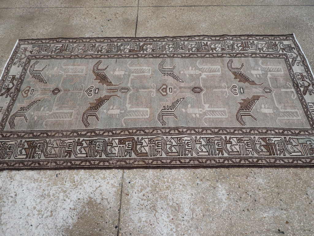 Vintage Persian Malayer Rug, No.22738 - Galerie Shabab