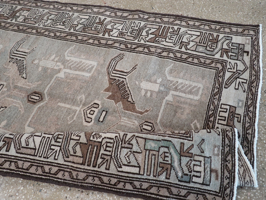 Vintage Persian Malayer Rug, No.22738 - Galerie Shabab