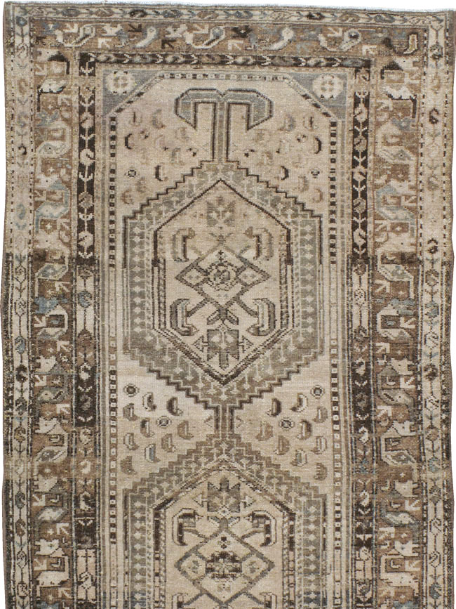 Vintage Persian Malayer Runner, No.22743 - Galerie Shabab