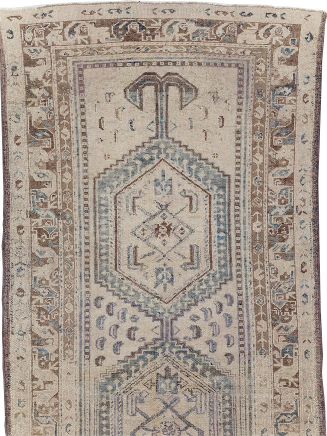 Vintage Persian Malayer Runner, No.22744 - Galerie Shabab