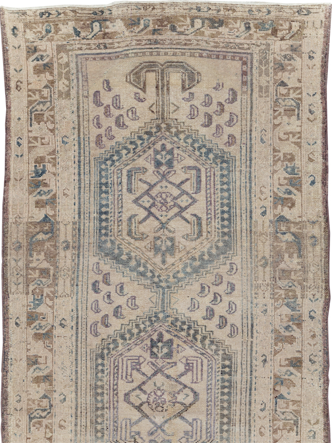 Vintage Persian Malayer Runner, No.22744 - Galerie Shabab