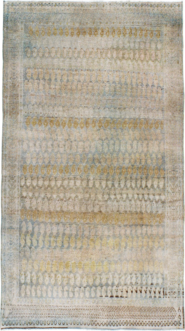 Vintage Persian Mahal Rug, No.22747 - Galerie Shabab