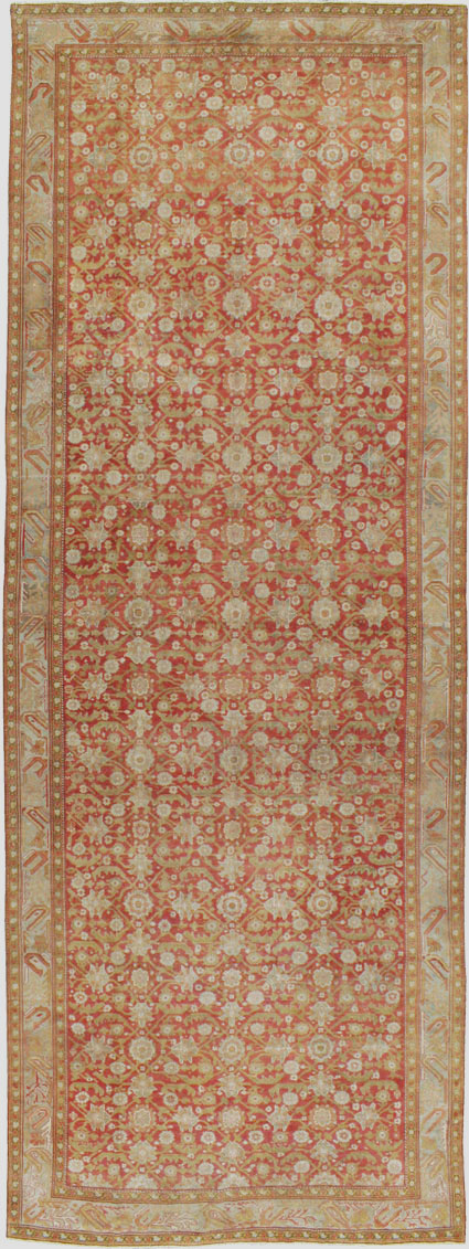 Antique Persian Malayer Gallery Rug, No.22750 - Galerie Shabab