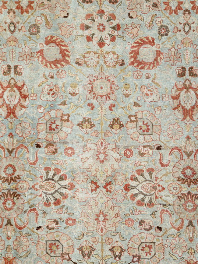 Antique Persian Tabriz Carpet, No.22753 - Galerie Shabab