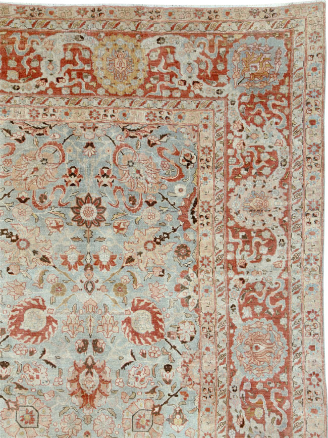 Antique Persian Tabriz Carpet, No.22753 - Galerie Shabab