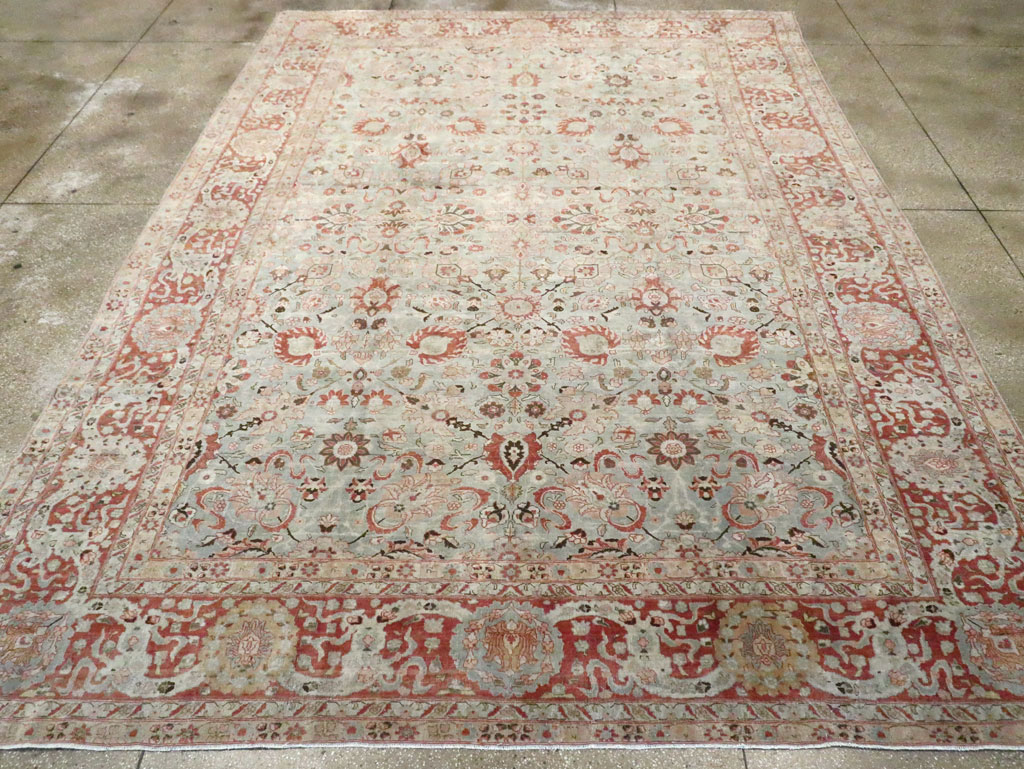 Antique Persian Tabriz Carpet, No.22753 - Galerie Shabab