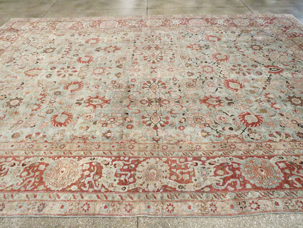 Antique Persian Tabriz Carpet, No.22753 - Galerie Shabab