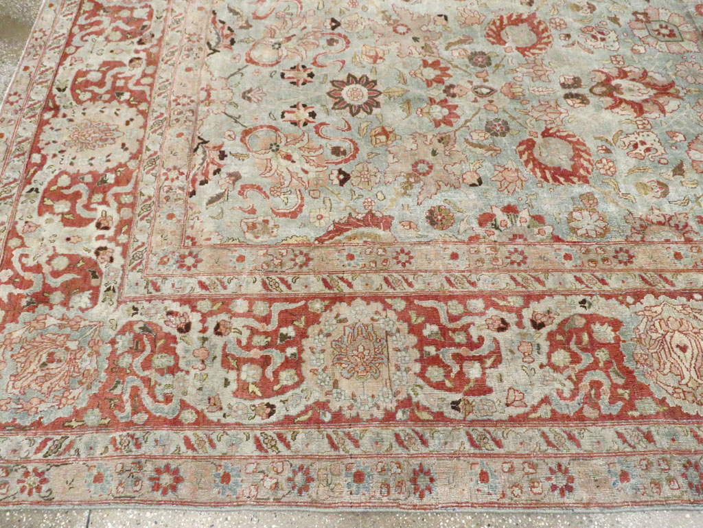 Antique Persian Tabriz Carpet, No.22753 - Galerie Shabab