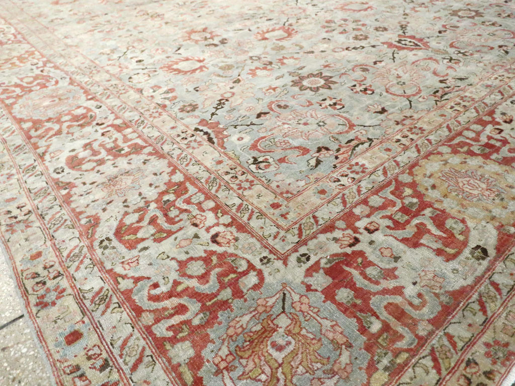 Antique Persian Tabriz Carpet, No.22753 - Galerie Shabab