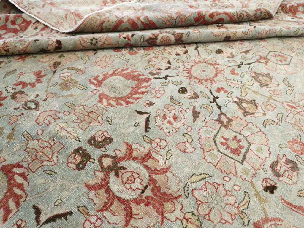 Antique Persian Tabriz Carpet, No.22753 - Galerie Shabab