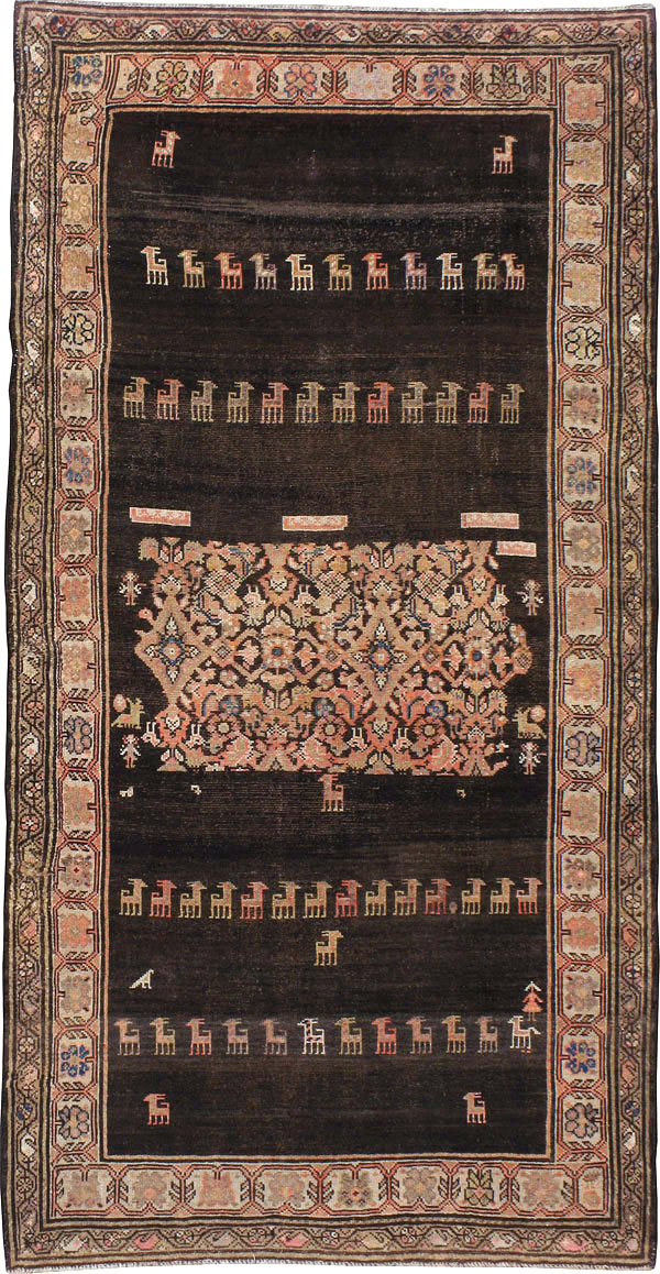 Antique Persian Kurdish Rug, No.22754 - Galerie Shabab