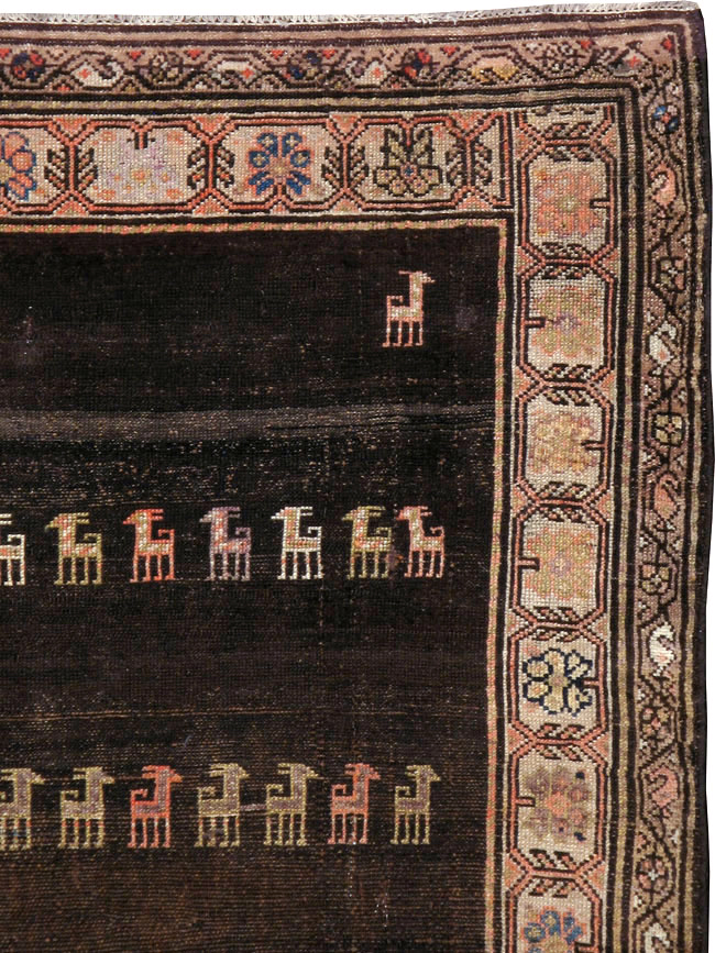Antique Persian Kurdish Rug, No.22754 - Galerie Shabab