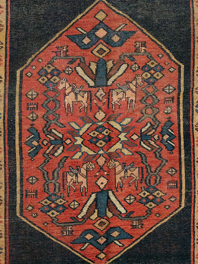 Antique Persian Bidjar Rug, No.22755 - Galerie Shabab