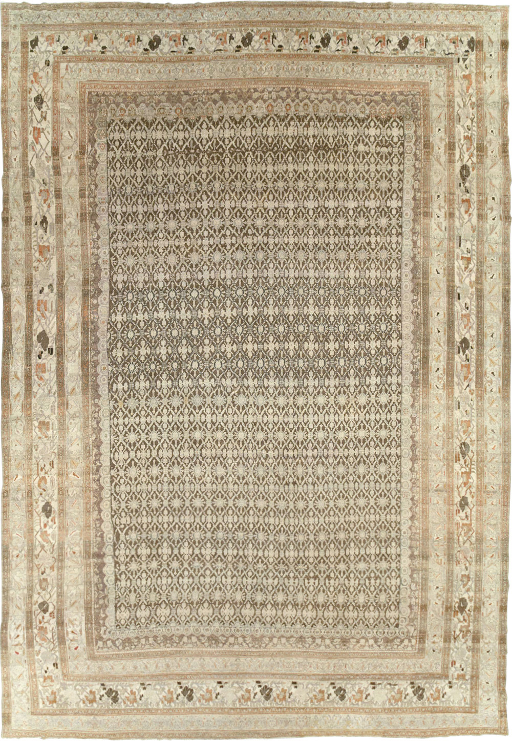 Antique Persian Bibikabad Oversize Carpet, No.22761 - Galerie Shabab