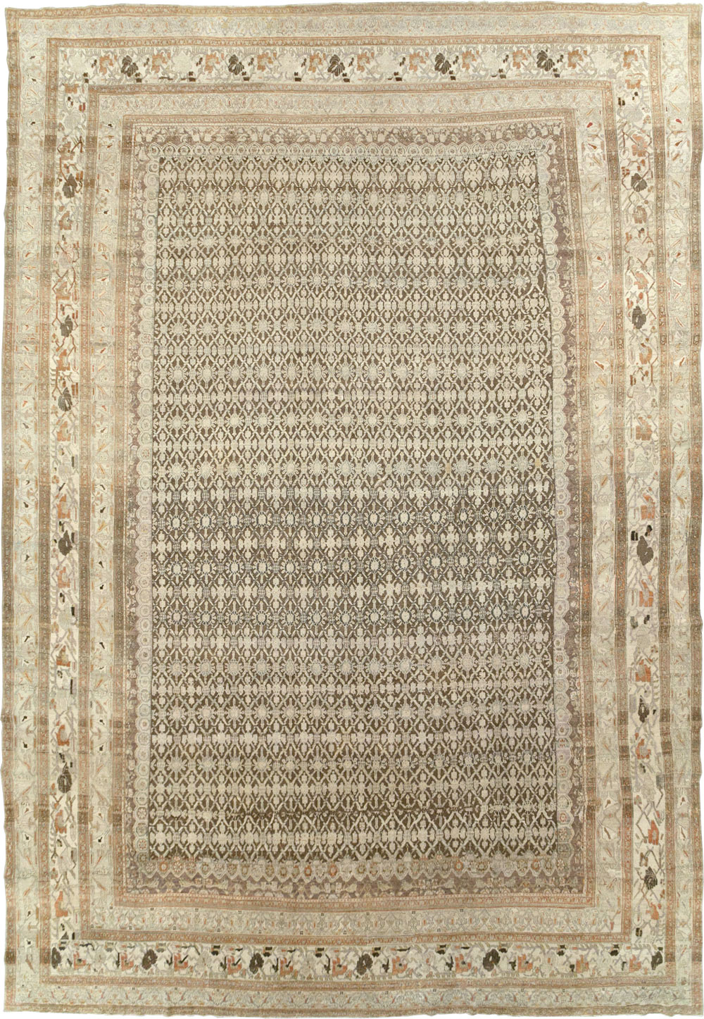 Antique Persian Bibikabad Oversize Carpet, No.22761 - Galerie Shabab