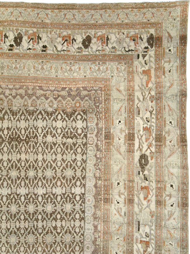 Antique Persian Bibikabad Oversize Carpet, No.22761 - Galerie Shabab