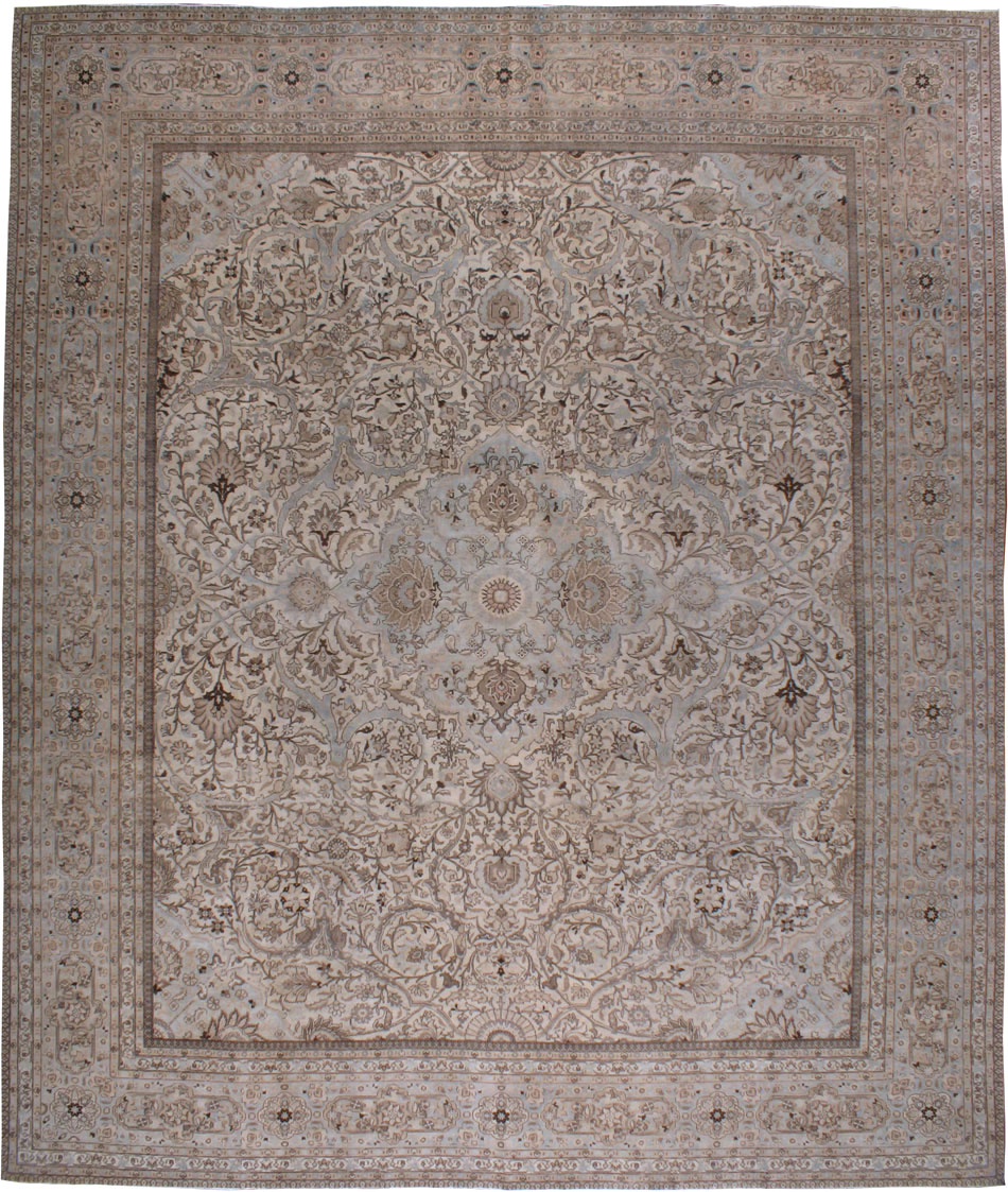 Antique Tabriz Carpet, No.22762 - Galerie Shabab