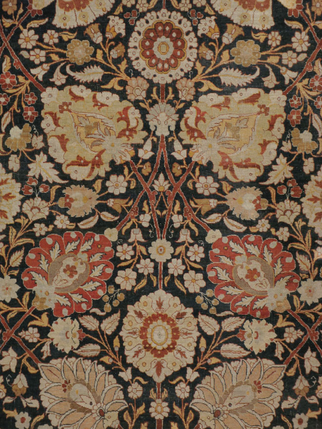Antique Persian Tabriz Hagi Jalili Carpet, No.22765 - Galerie Shabab