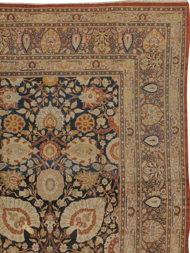 Antique Persian Tabriz Hagi Jalili Carpet, No.22765 - Galerie Shabab
