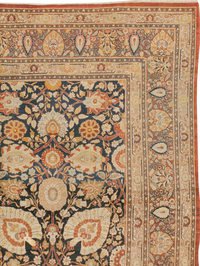 Antique Persian Tabriz Hagi Jalili Carpet, No.22765 - Galerie Shabab