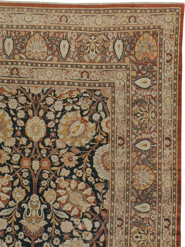 Antique Persian Tabriz Hagi Jalili Carpet, No.22765 - Galerie Shabab