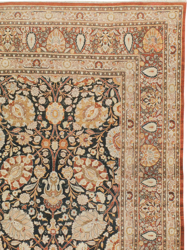 Antique Persian Tabriz Hagi Jalili Carpet, No.22765 - Galerie Shabab