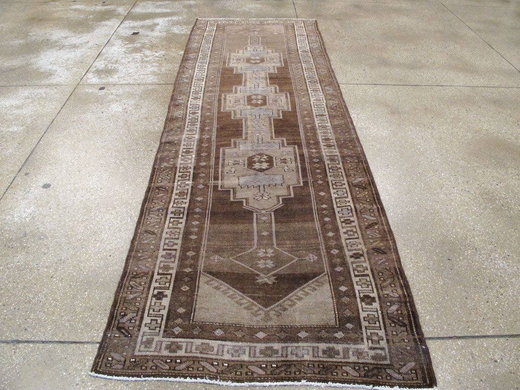 Vintage Persian Serab Runner, No.22776 - Galerie Shabab