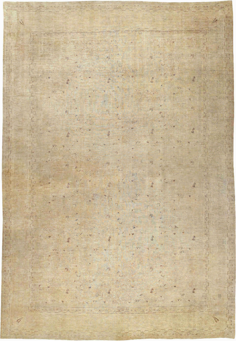 Antique Persian Lavar Kerman Carpet, No.22779 - Galerie Shabab