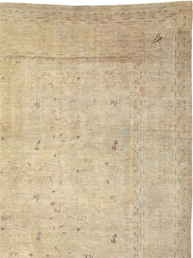 Antique Persian Lavar Kerman Carpet, No.22779 - Galerie Shabab