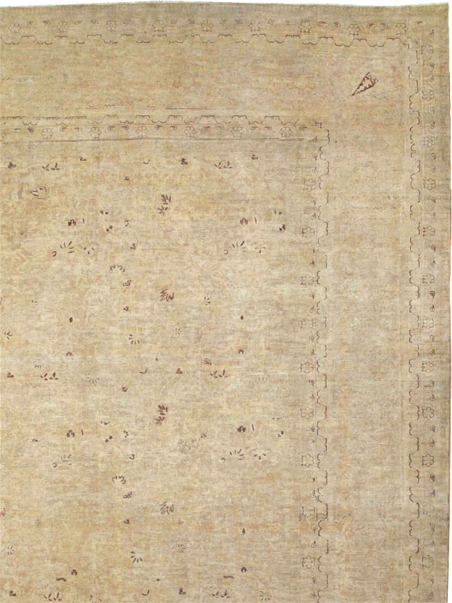 Antique Persian Lavar Kerman Carpet, No.22779 - Galerie Shabab