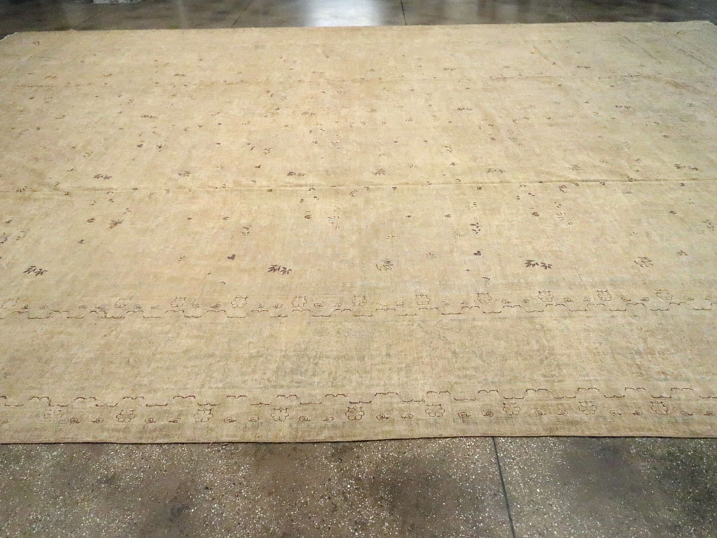 Antique Persian Lavar Kerman Carpet, No.22779 - Galerie Shabab