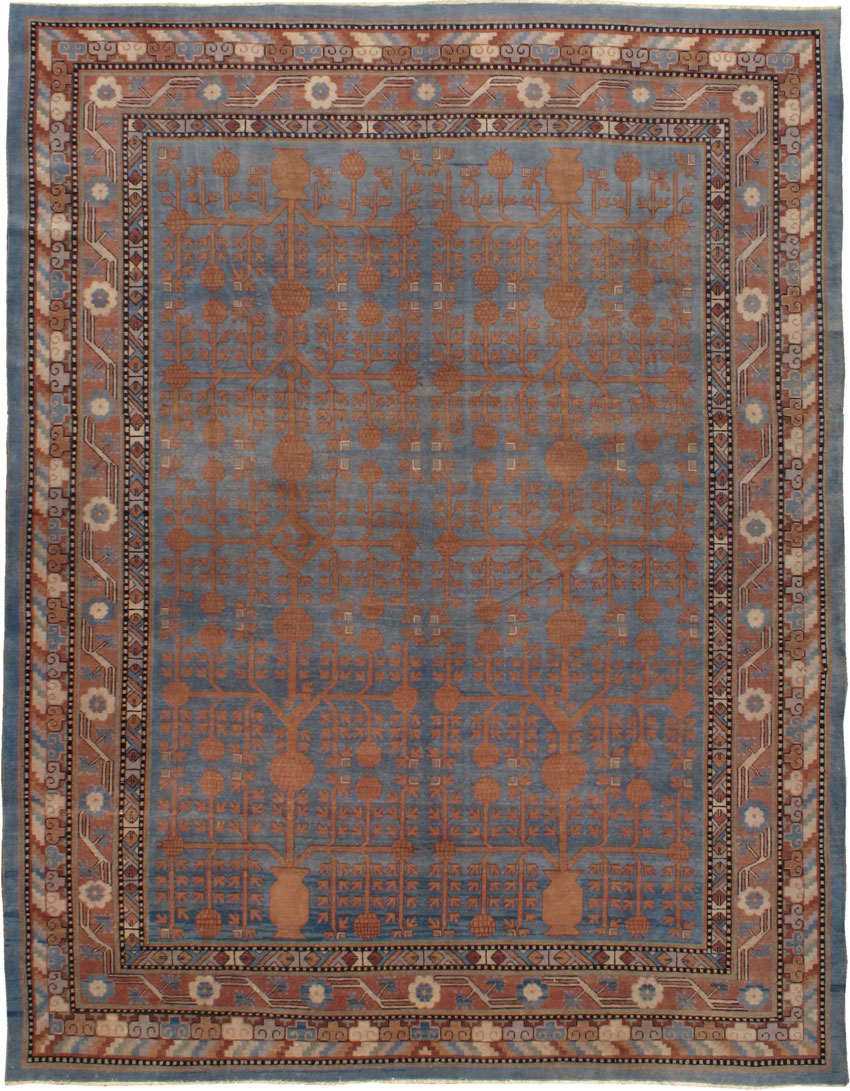 Vintage Khotan Carpet, No.22780 - Galerie Shabab