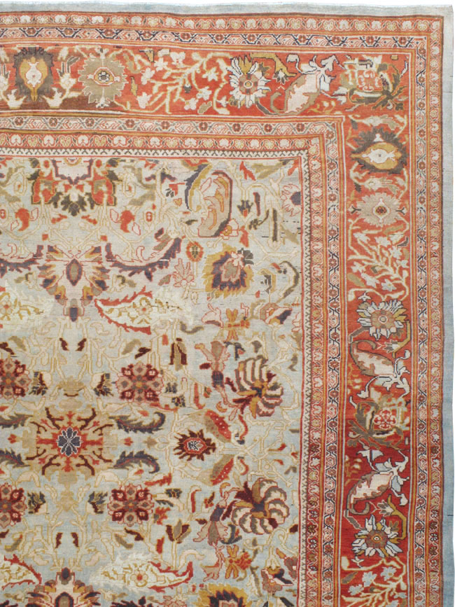 Antique Persian Sulatanbad Carpet, No.22784 - Galerie Shabab