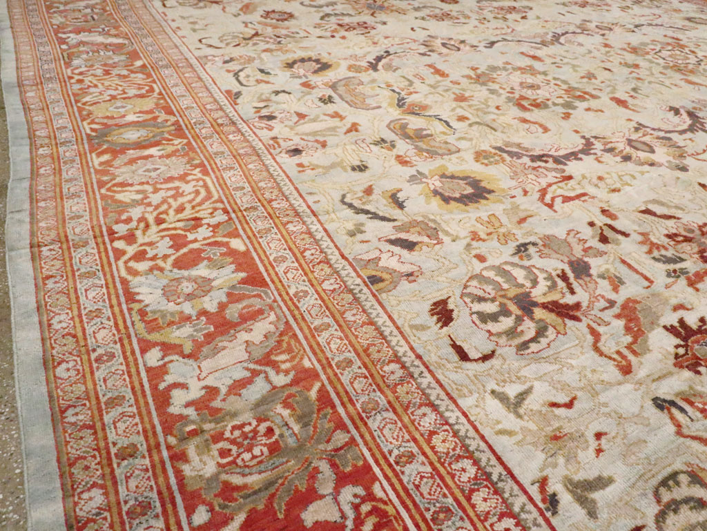 Antique Persian Sulatanbad Carpet, No.22784 - Galerie Shabab