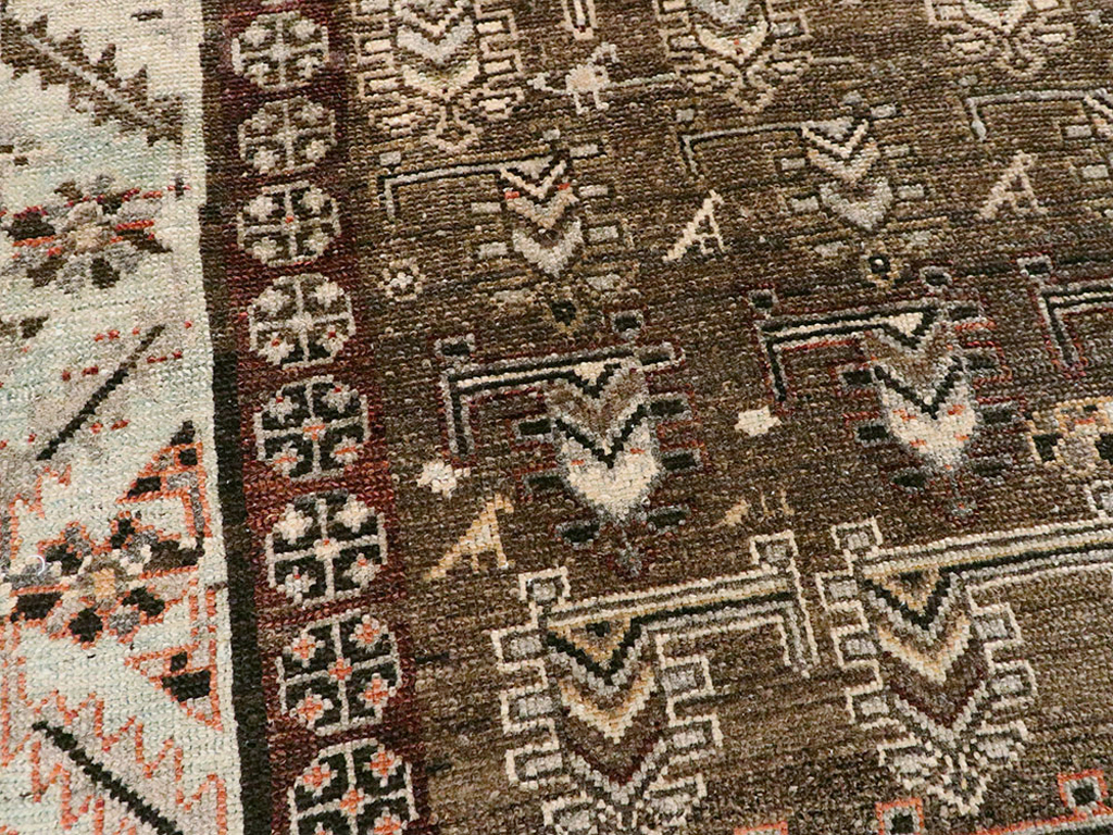 Vintage Persian Malayer Rug, No.22786 - Galerie Shabab