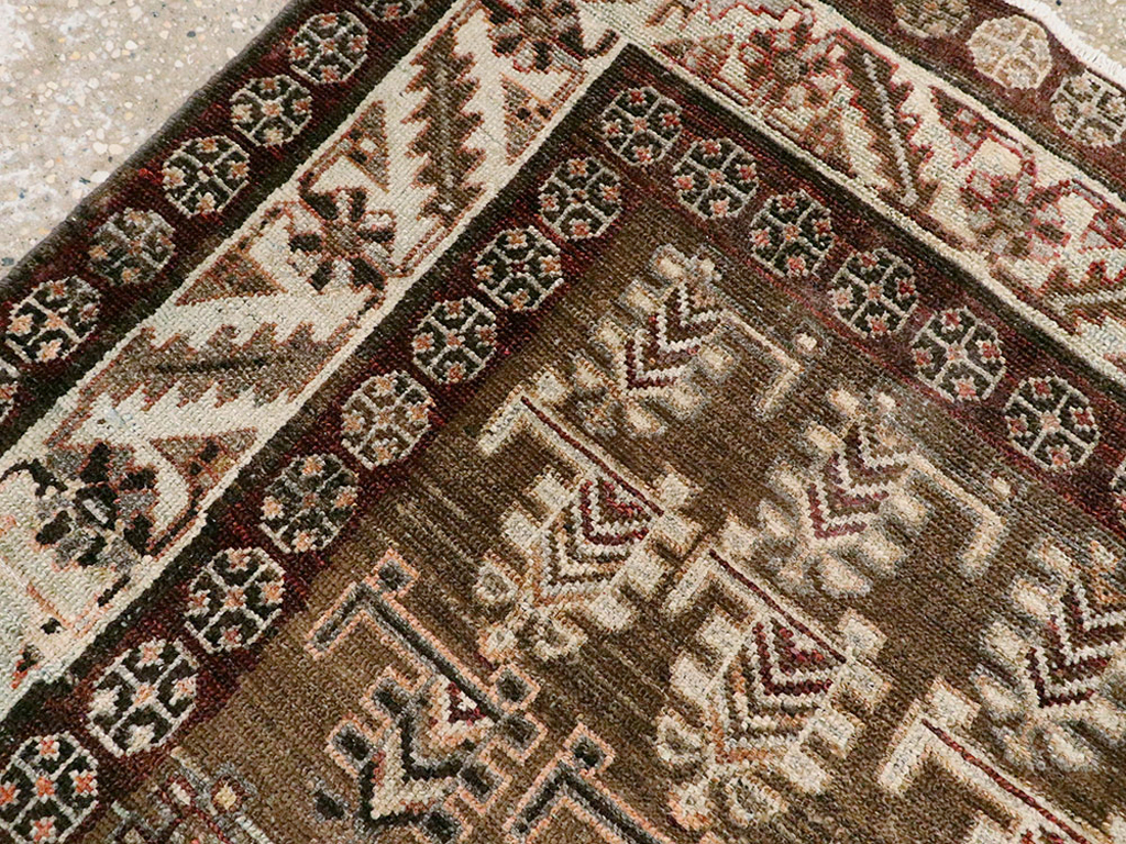 Vintage Persian Malayer Rug, No.22786 - Galerie Shabab