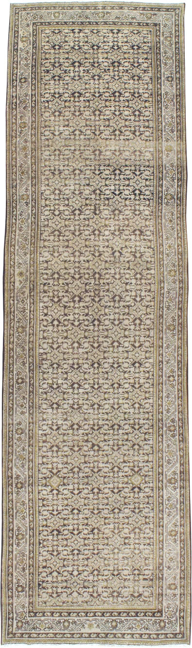 Vintage Persian Malayer Runner, No.22789 - Galerie Shabab