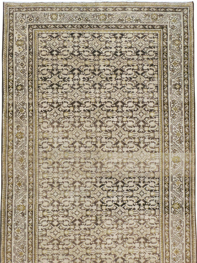 Vintage Persian Malayer Runner, No.22789 - Galerie Shabab