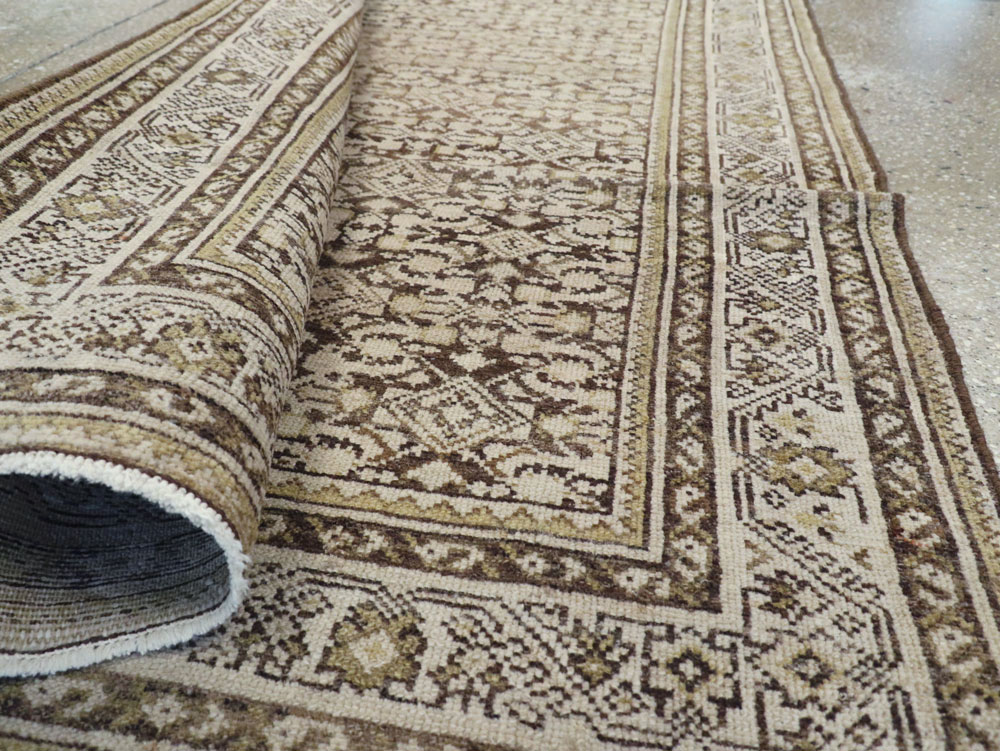 Vintage Persian Malayer Runner, No.22789 - Galerie Shabab