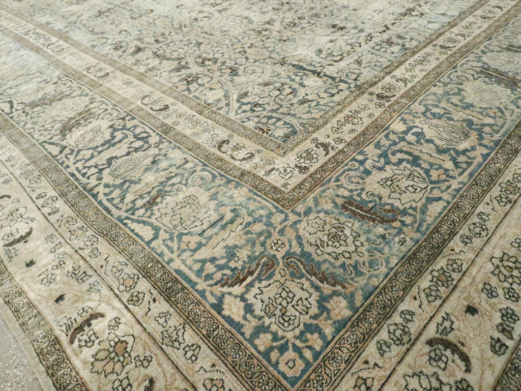 Antique Persian Mashad Carpet, No.22791 - Galerie Shabab