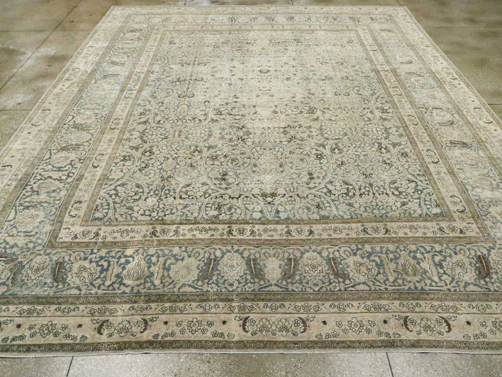Antique Persian Mashad Carpet, No.22791 - Galerie Shabab