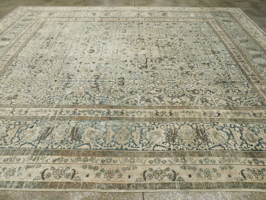 Antique Persian Mashad Carpet, No.22791 - Galerie Shabab