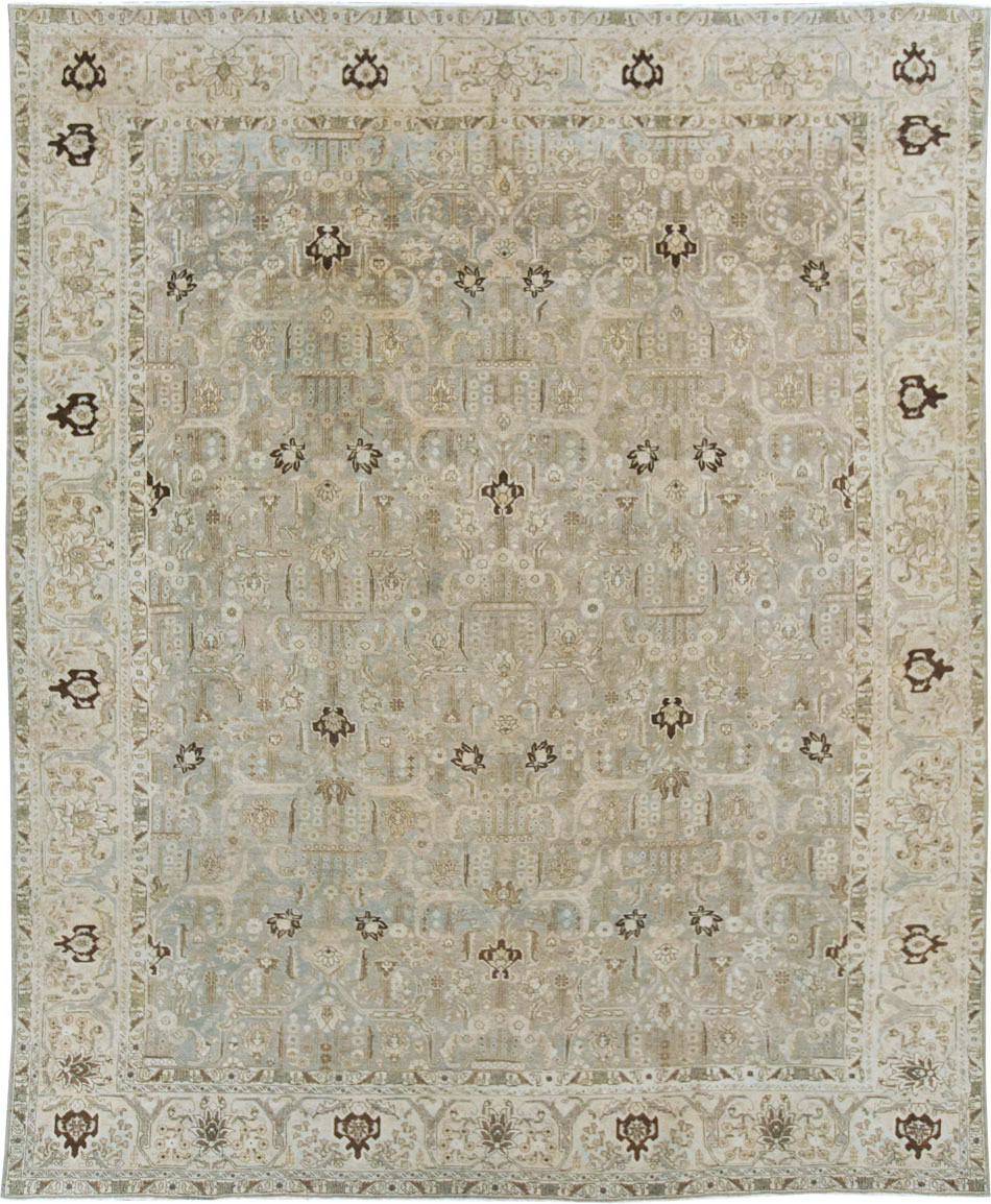 Antique Persian Tabriz Carpet, No.22793 - Galerie Shabab
