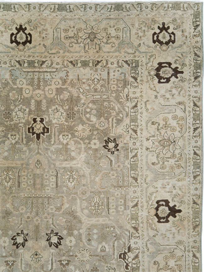 Antique Persian Tabriz Carpet, No.22793 - Galerie Shabab