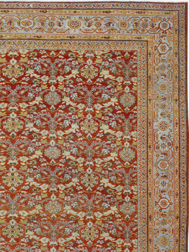 Antiuqe Persian Mahal Carpet, No.22794 - Galerie Shabab