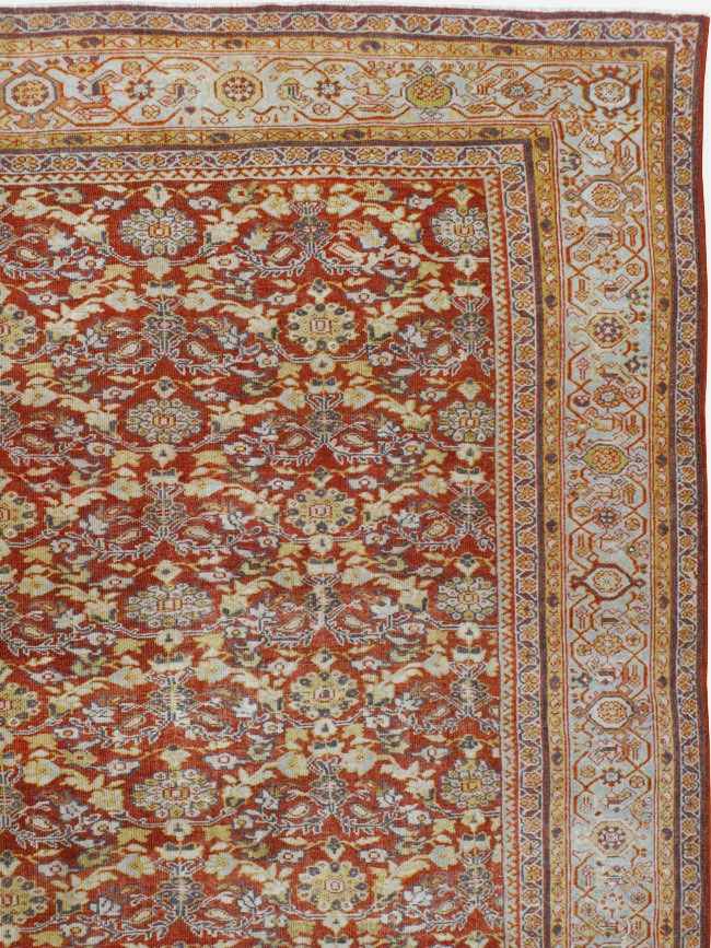 Antiuqe Persian Mahal Carpet, No.22794 - Galerie Shabab