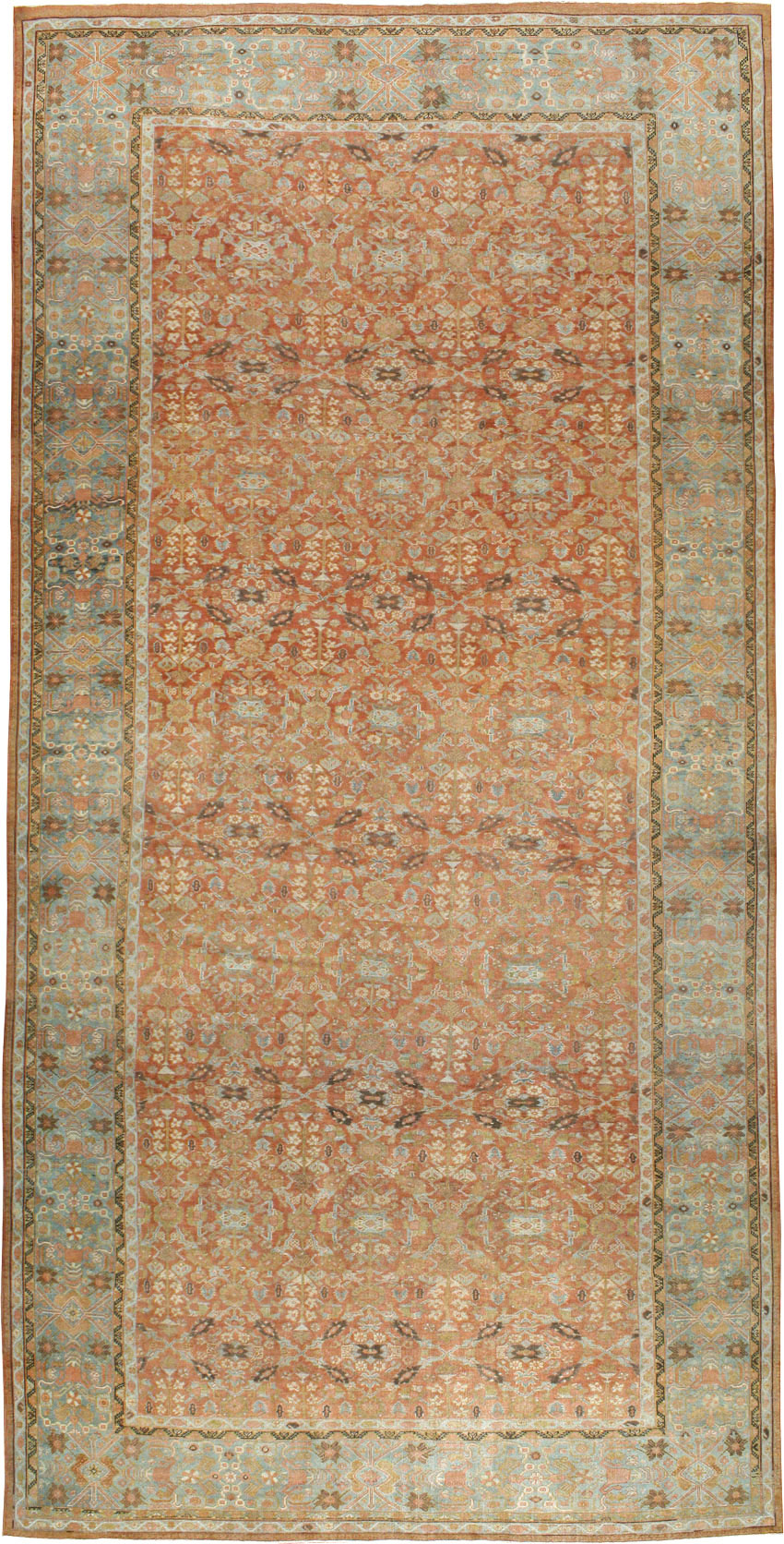 Antique Persian Mahal Carpet, No.22796 - Galerie Shabab
