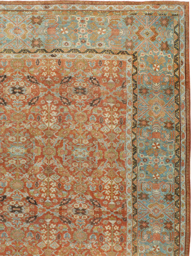 Antique Persian Mahal Carpet, No.22796 - Galerie Shabab