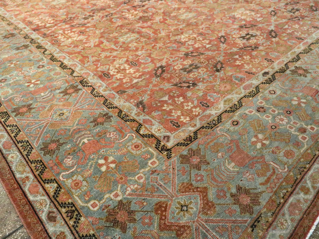 Antique Persian Mahal Carpet, No.22796 - Galerie Shabab