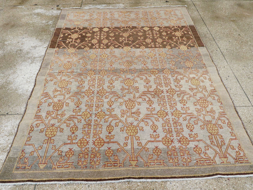 Vintage East Turkestan Khotan Rug, No.22798 - Galerie Shabab